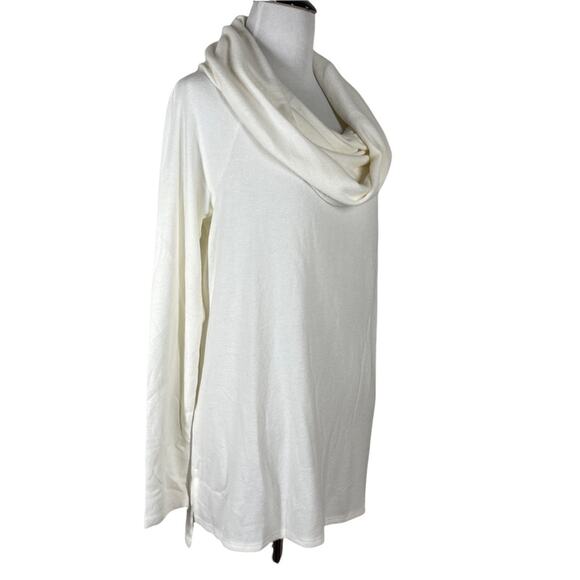 NWT NEW Nordstrom Gibsonlook Convertible neck sweater in Ivory Size Small - Picture 5 of 10